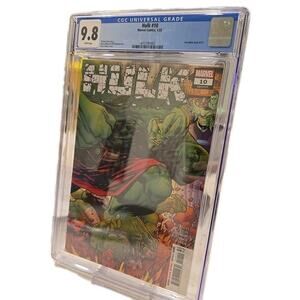 Hulk #10 (2023) CGC 9.8 - White Pages - Ryan Ottley Cover - Hulk Planet Arc